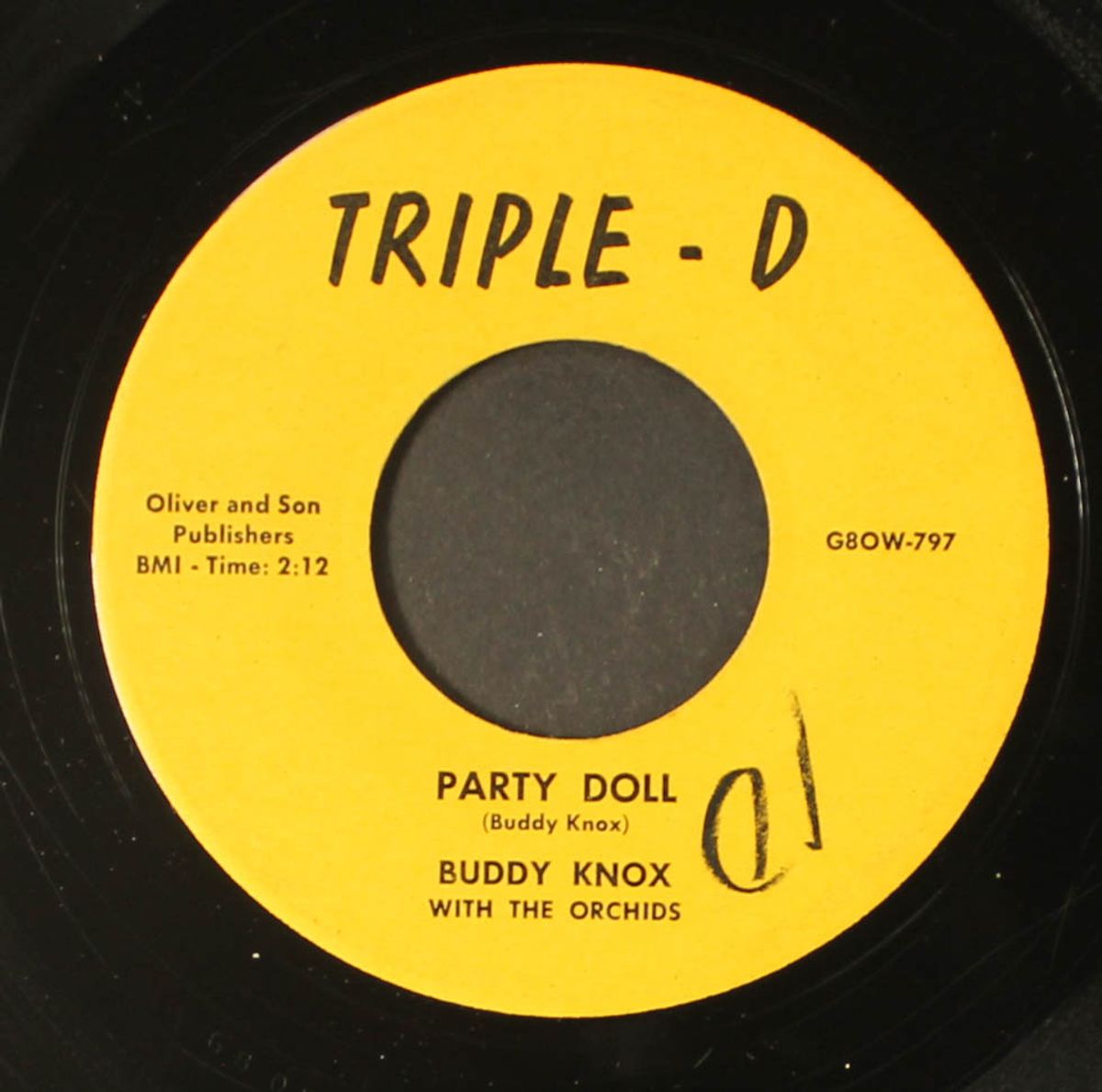 party doll / i'm stickin' with you by BUDDY KNOX / JIM BOWEN