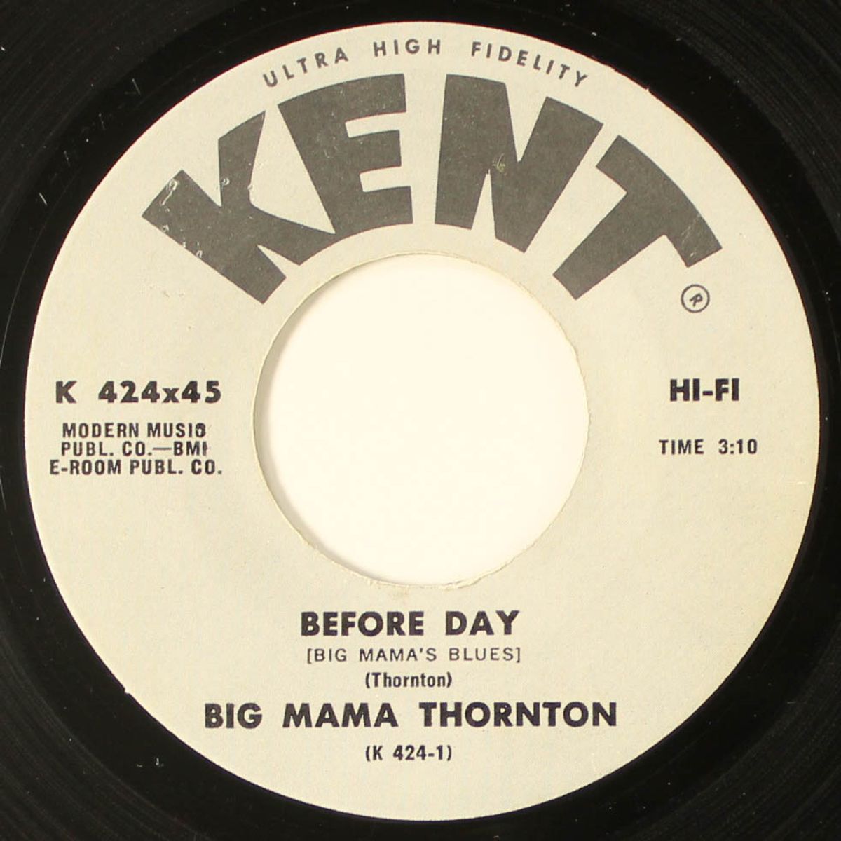 me and my chauffeur / before day by BIG MAMA THORNTON