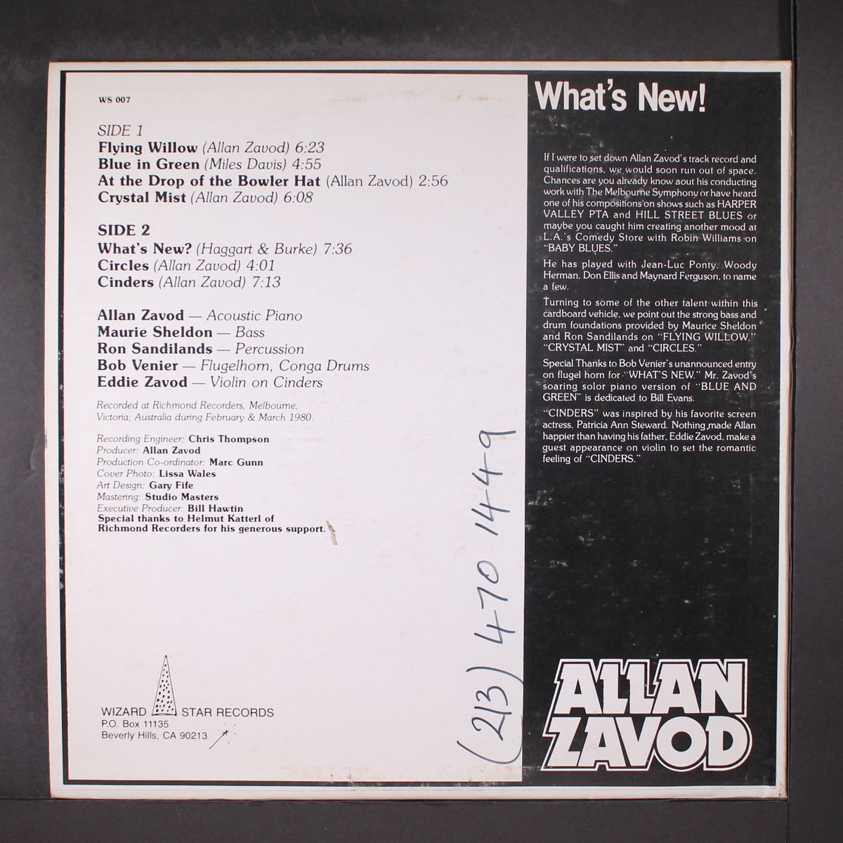 what's new! by ALLAN ZAVOD