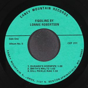 LONNIE ROBERTSON