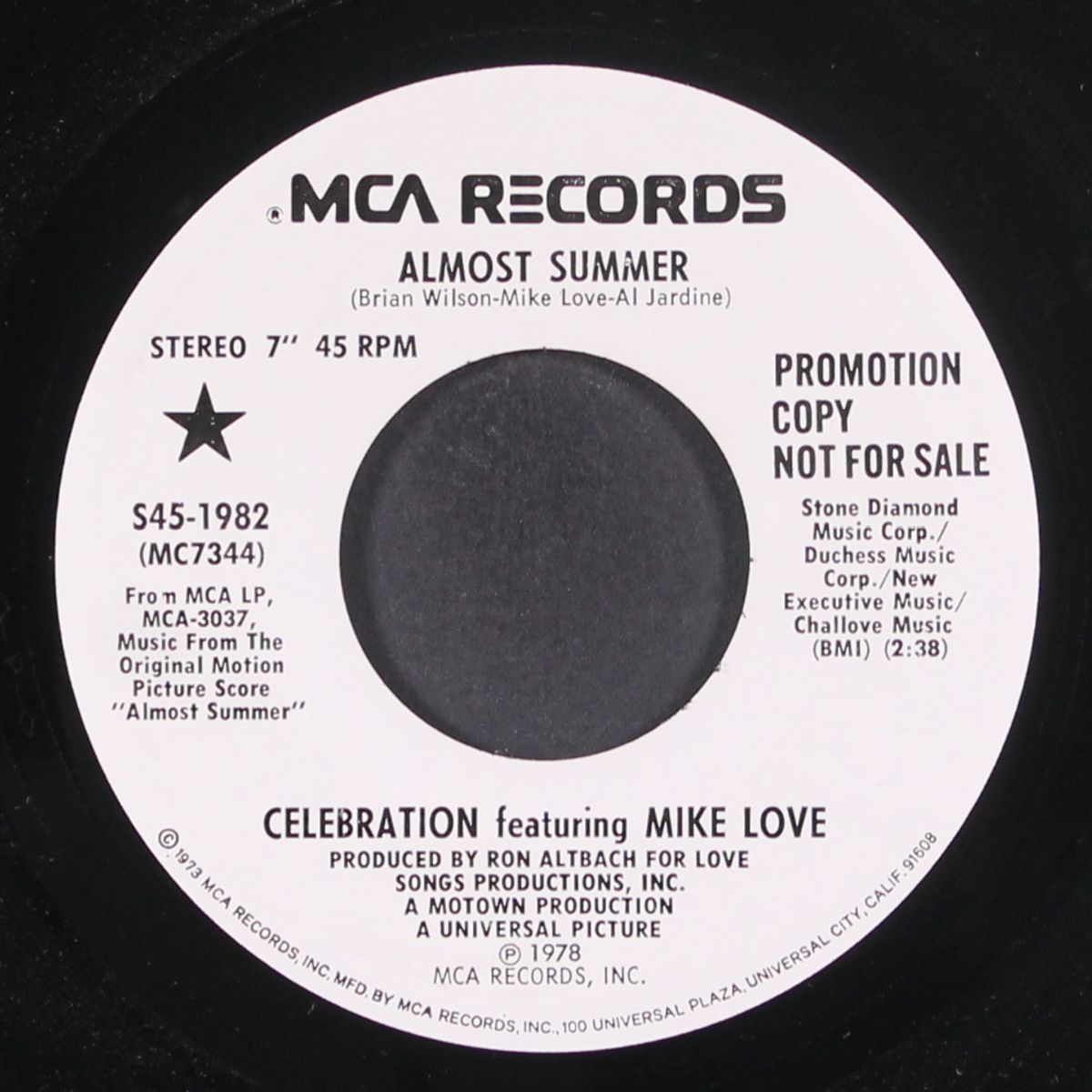 almost summer / krth 101 version by CELEBRATION & MIKE LOVE