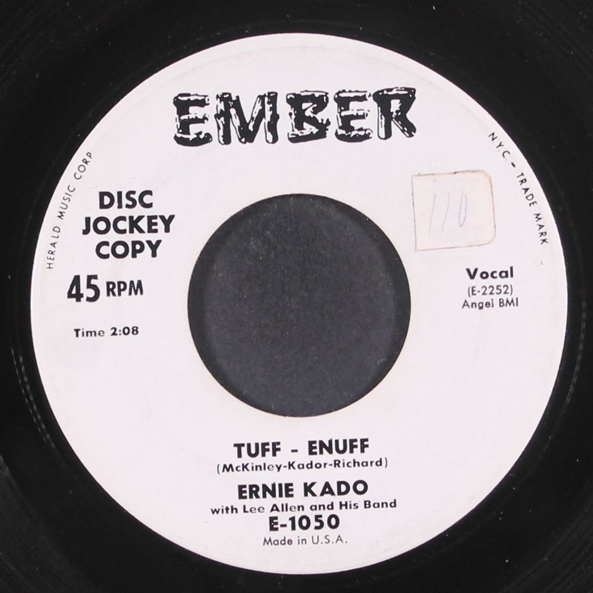my love for you / tuff-enuff by ERNIE KADO