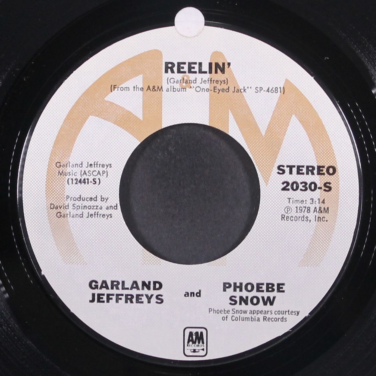reelin' / one-eyed jack by GARLAND JEFFREYS & PHOEBE SNOW