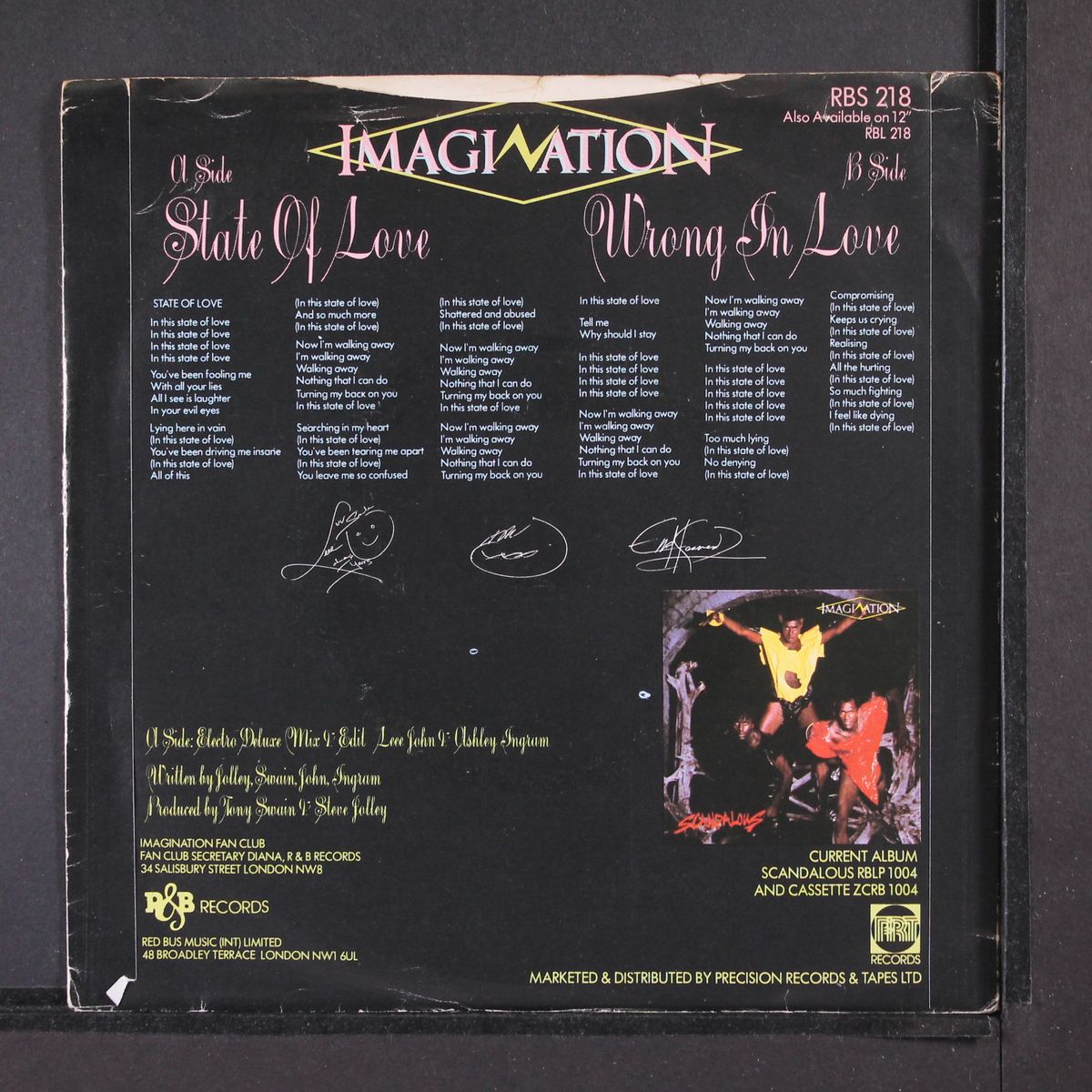 state of love by IMAGINATION