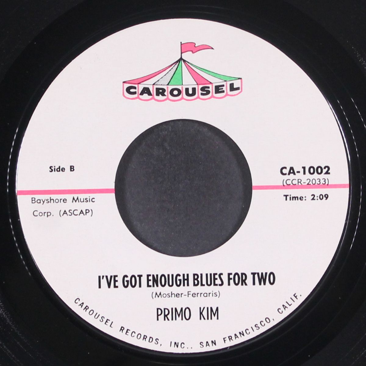 i've got enough blues for two / a girl named tamiko by PRIMO KIM