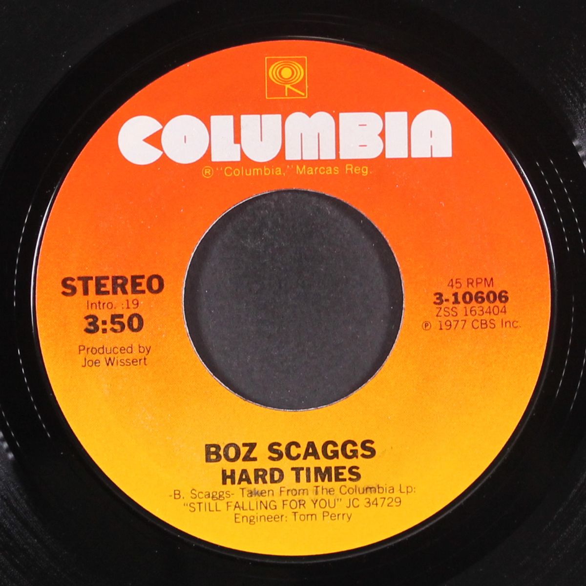 hard times / we're waiting by BOZ SCAGGS