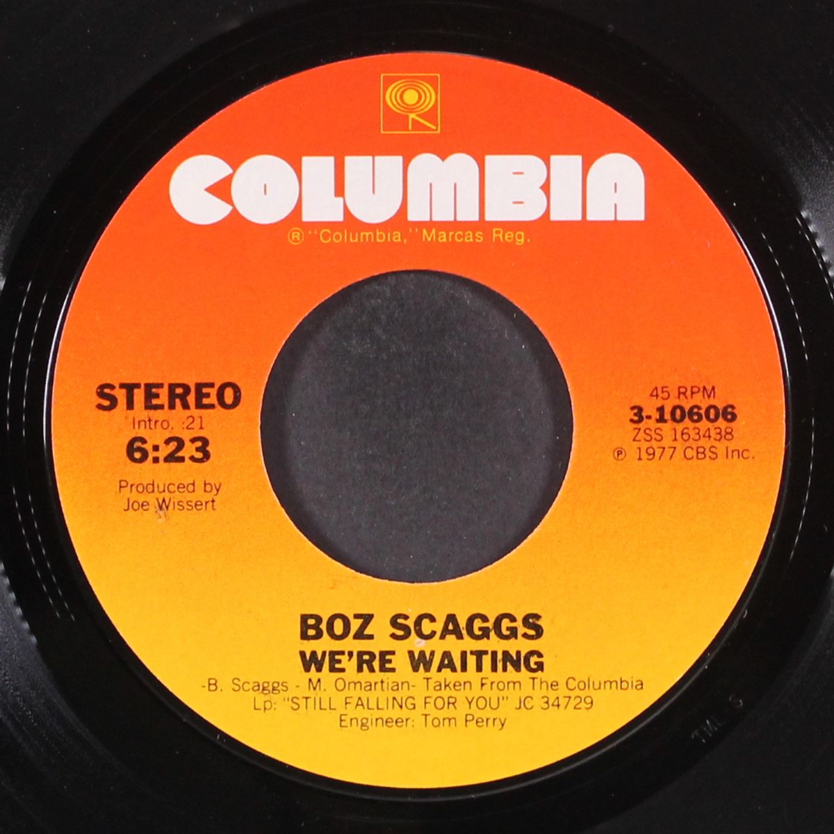 hard times / we're waiting by BOZ SCAGGS