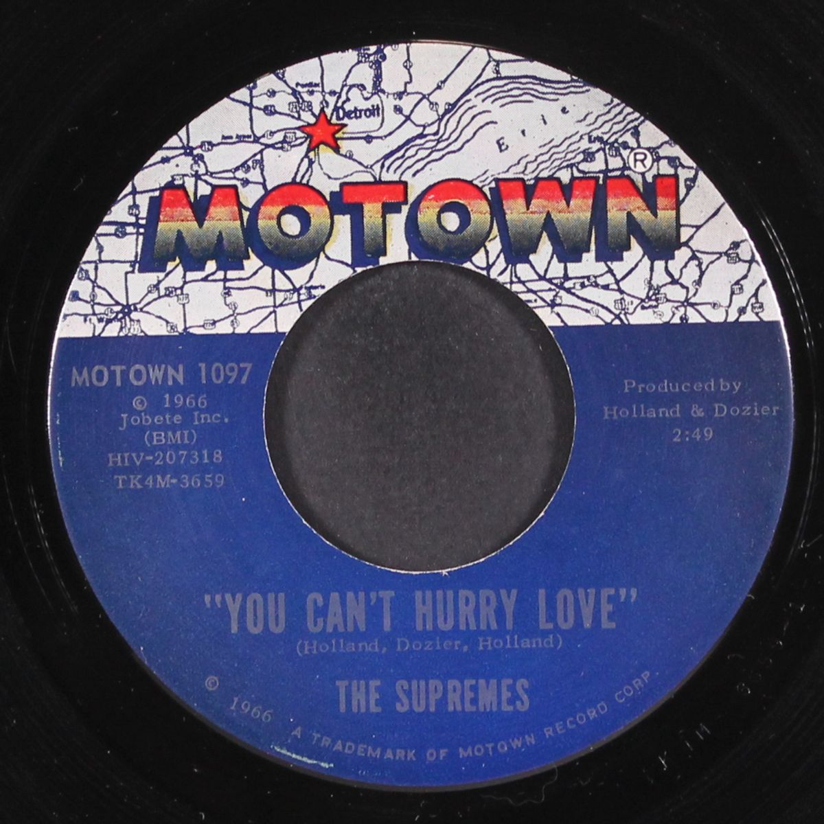 you can't hurry love / put yourself in my place by SUPREMES