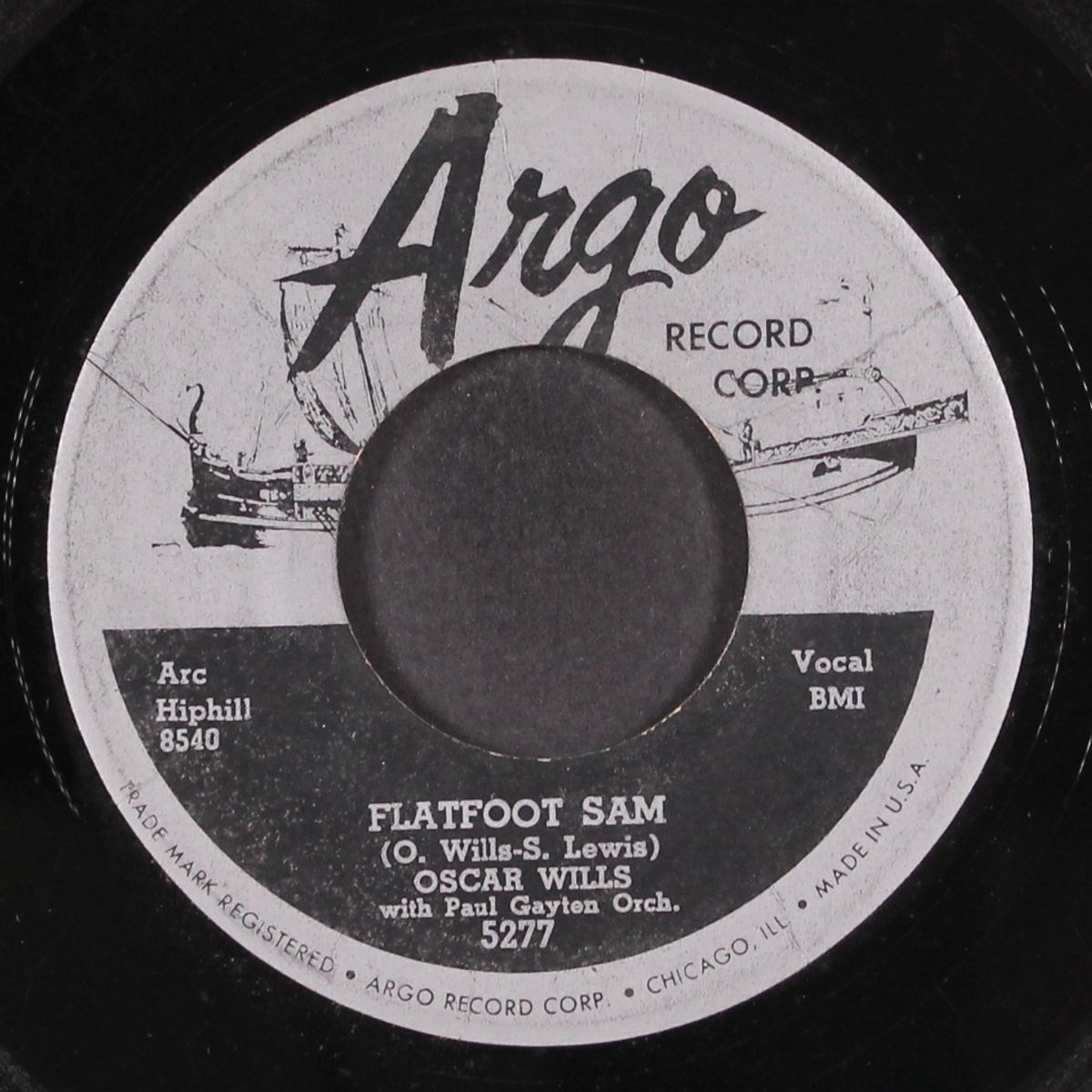 nervous boogie / flatfoot sam by PAUL GAYTEN / OSCAR WILLS