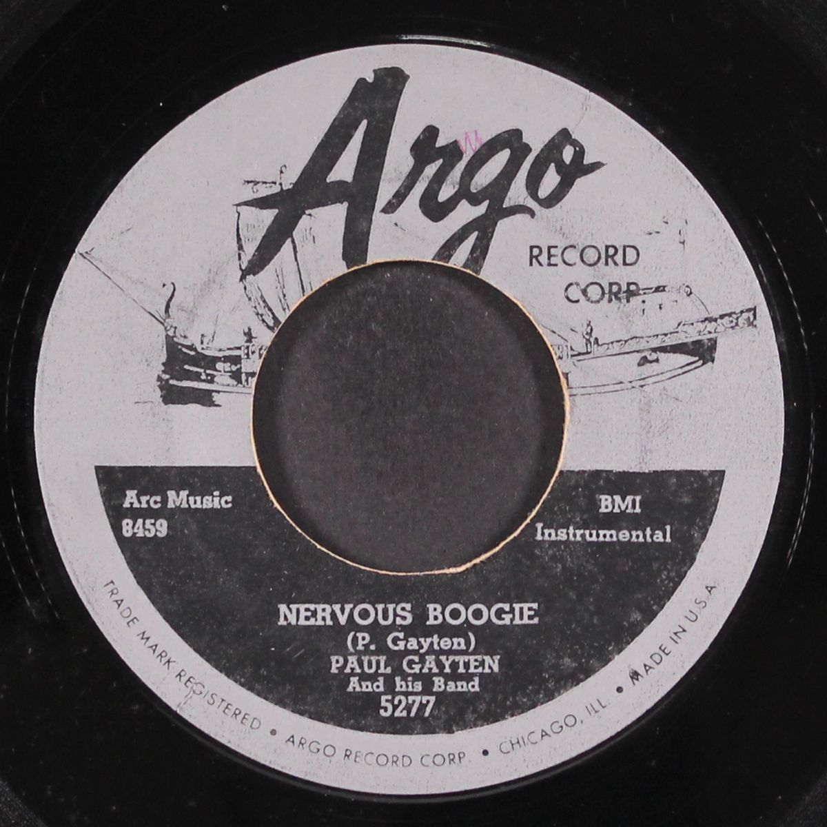 nervous boogie / flatfoot sam by PAUL GAYTEN / OSCAR WILLS
