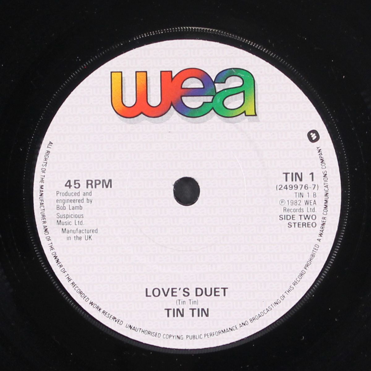 kiss me (us remix) / love's duet by TIN TIN
