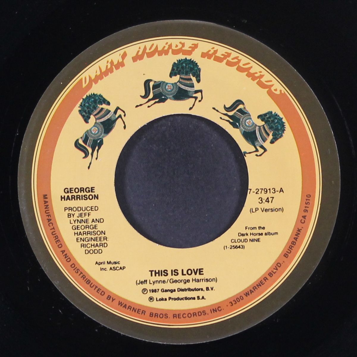 this is love / breath away from heaven by GEORGE HARRISON