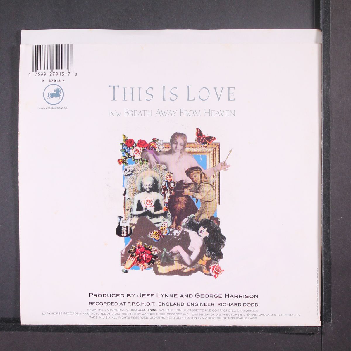 this is love / breath away from heaven by GEORGE HARRISON
