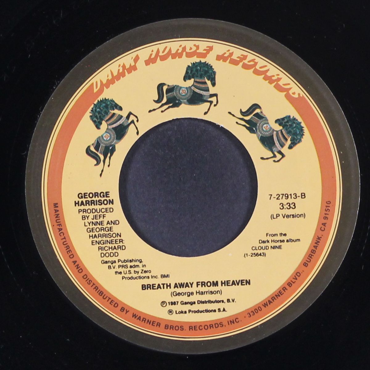 this is love / breath away from heaven by GEORGE HARRISON