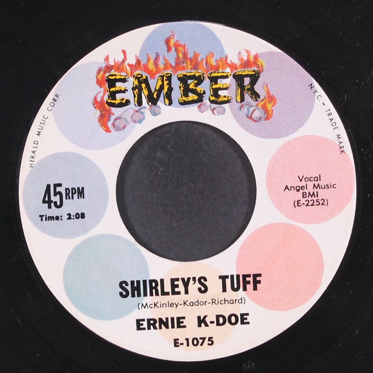 shirley's tuff / my love for you by ERNIE K-DOE