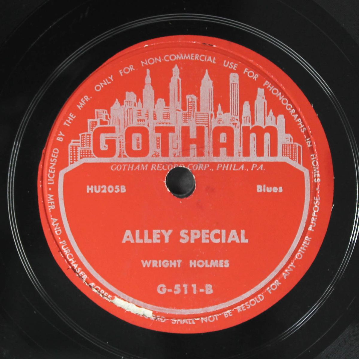 quinsella / alley special by WRIGHT HOLMES
