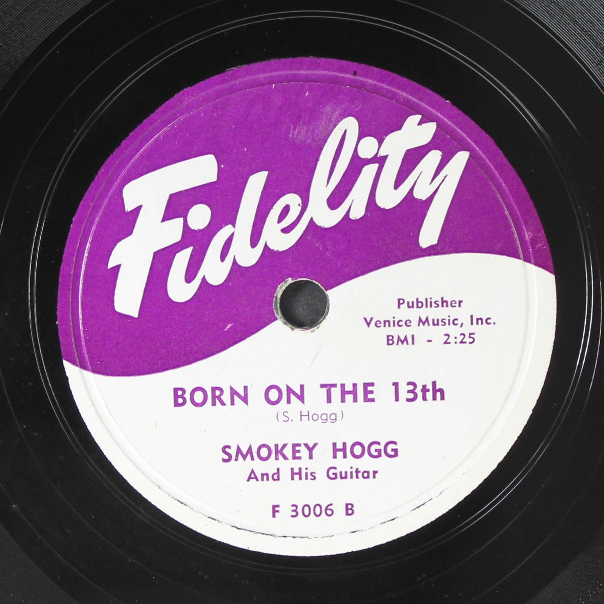 crawdad / born on the 13th by SMOKEY HOGG