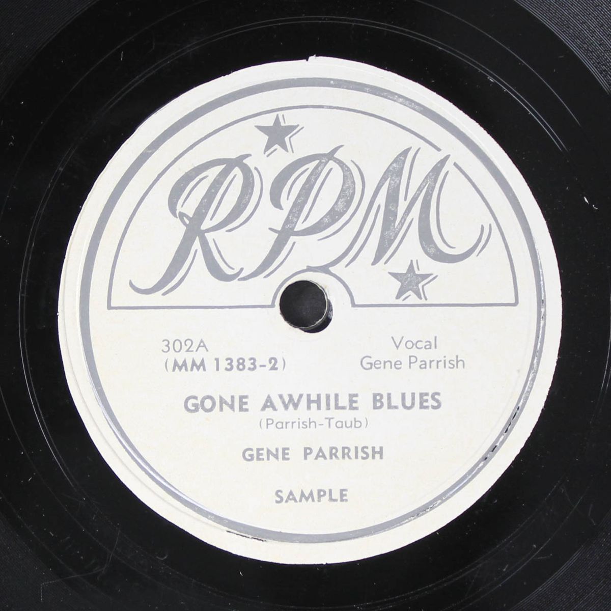 gone awhile blues / left behind blues by GENE PARRISH