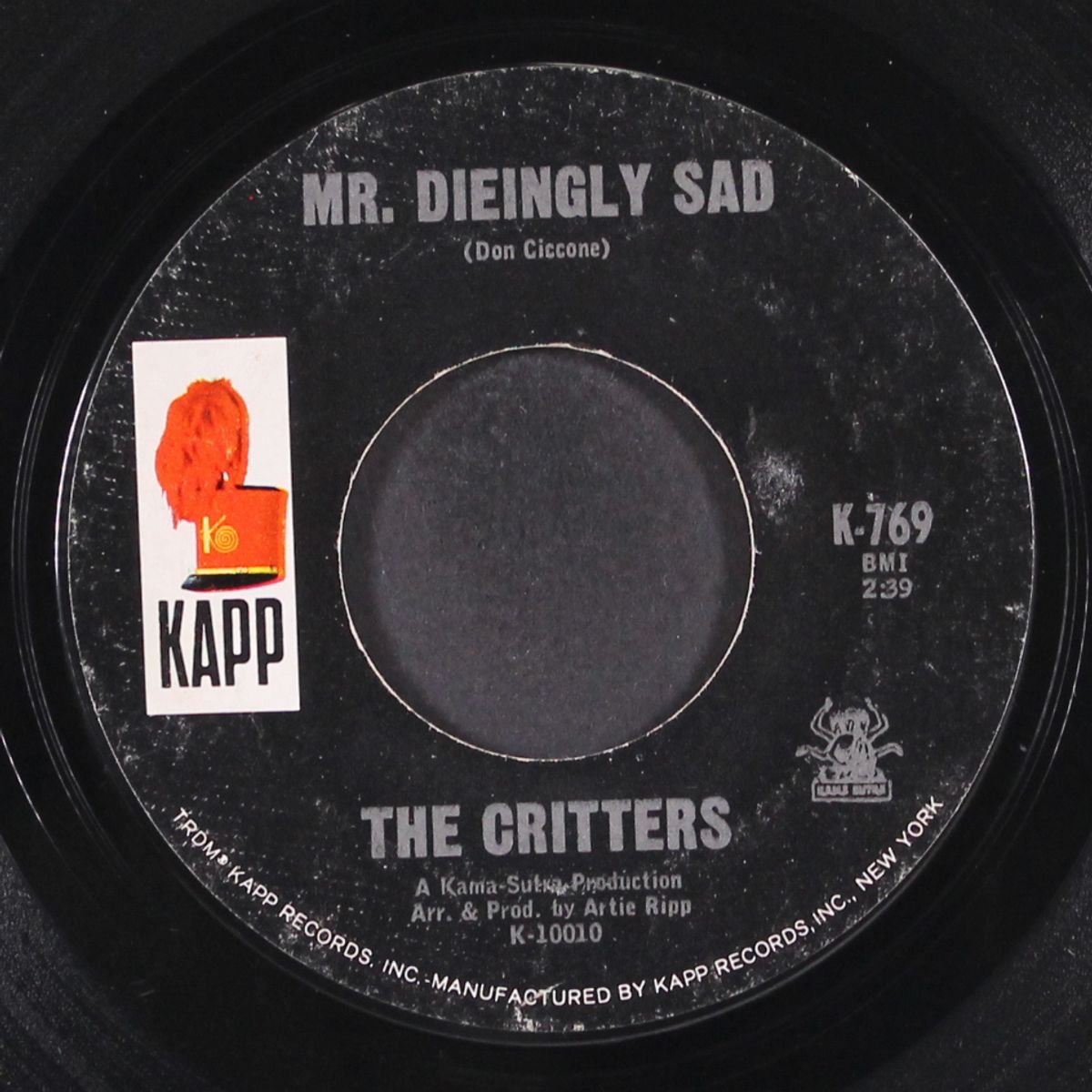 mr. dieingly sad by CRITTERS