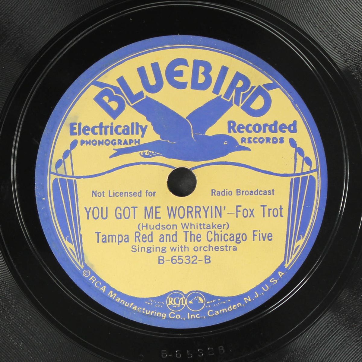 you got me worryin' / all night long by TAMPA RED