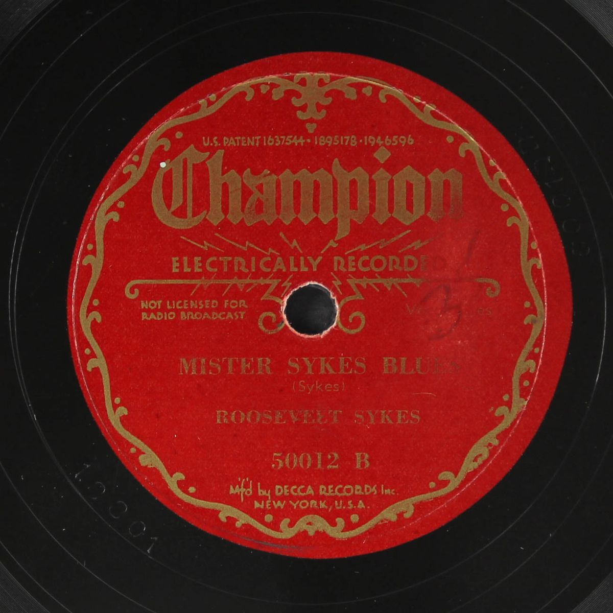 highway 61 blues / mister sykes blues by ROOSEVELT SYKES