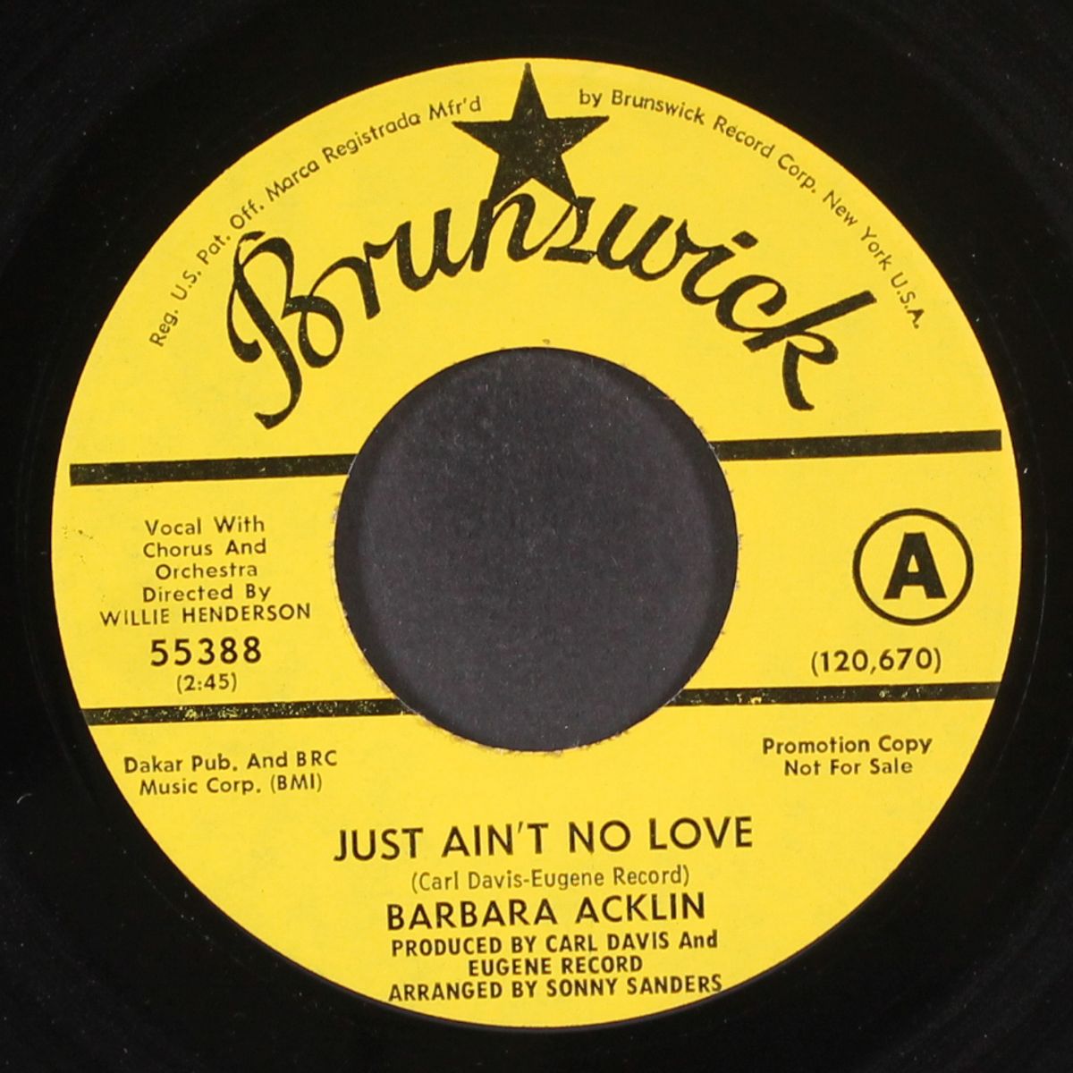 just ain't no love by BARBARA ACKLIN