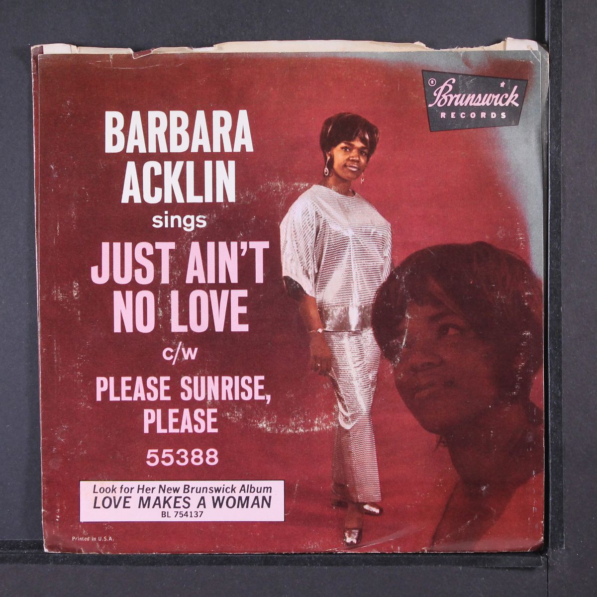 just ain't no love by BARBARA ACKLIN