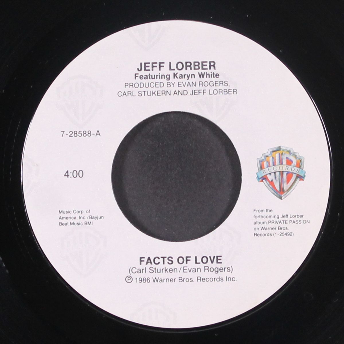 facts of love / sand castles by JEFF LORBER