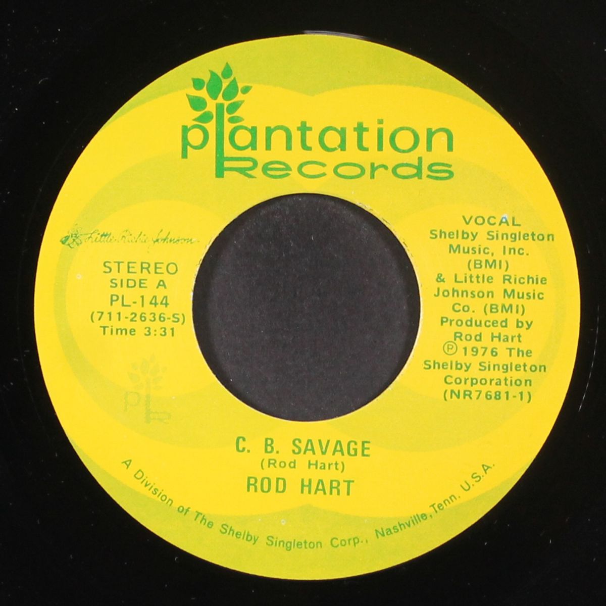 c.b. savage by ROD HART