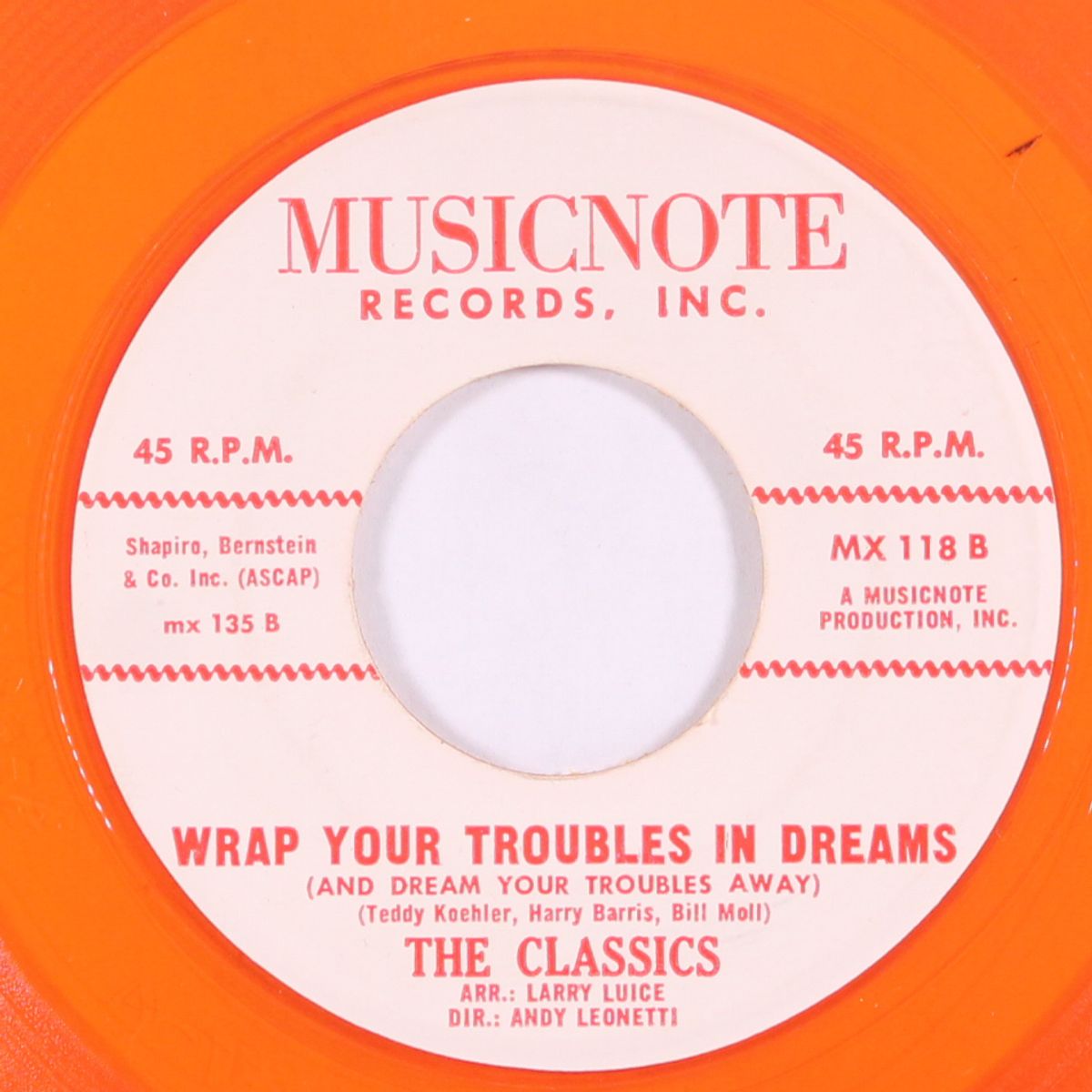 p.s. i love you / wrap your troubles in dreams by CLASSICS