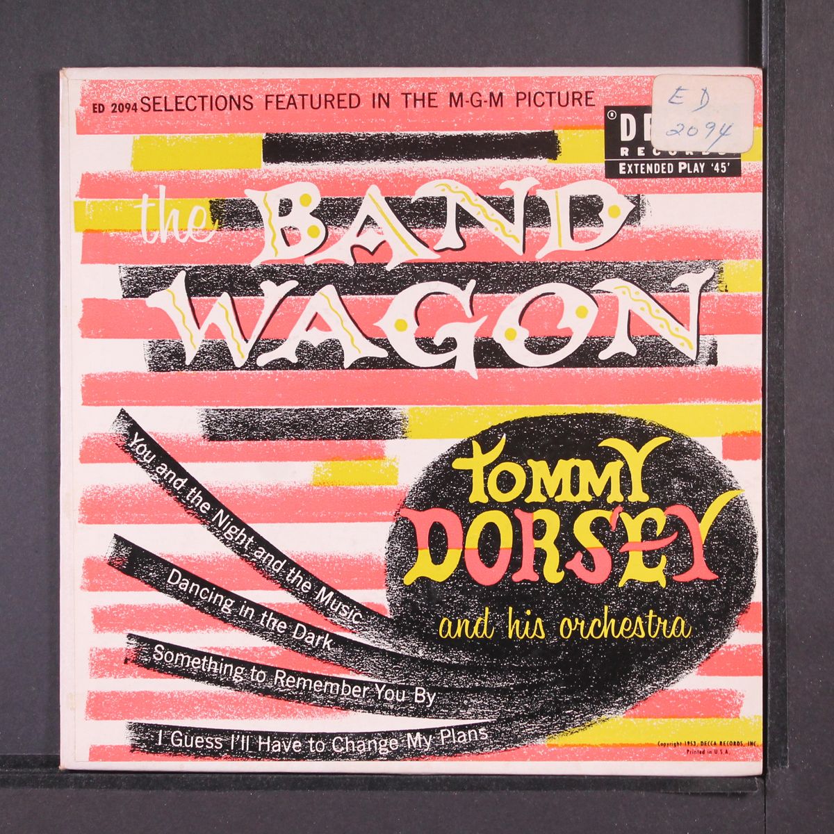 the band wagon by TOMMY DORSEY