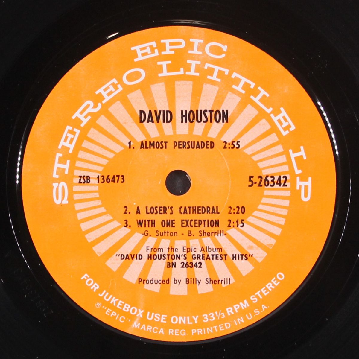 greatest hits by DAVID HOUSTON