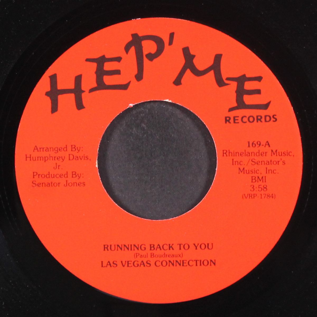 running back to you / can't nobody love me like you do by LAS VEGAS CONNECTION