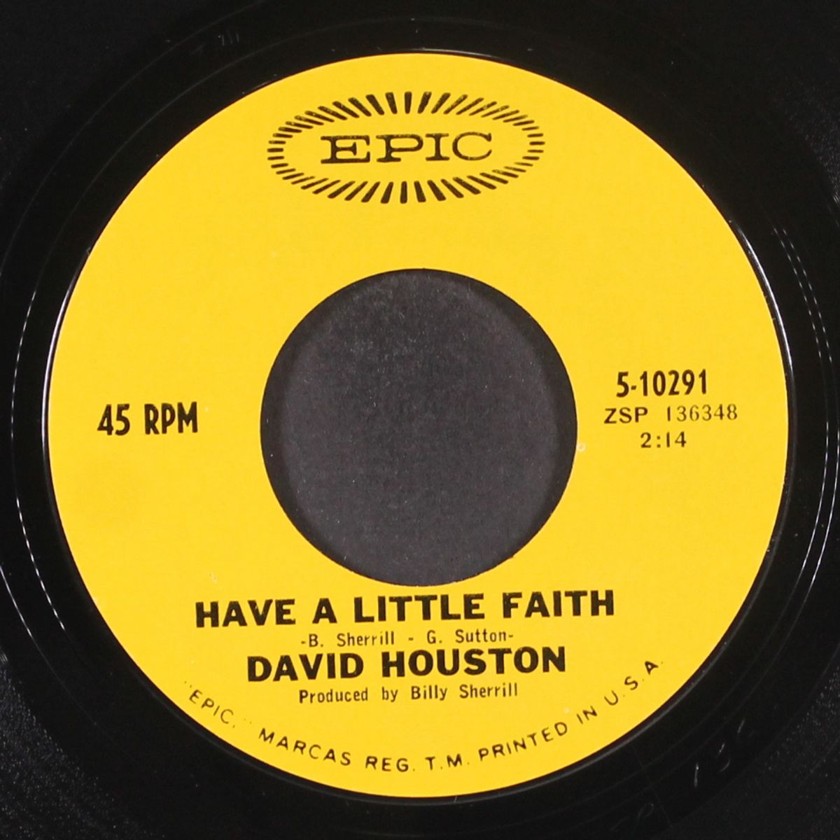 have a little faith by DAVID HOUSTON
