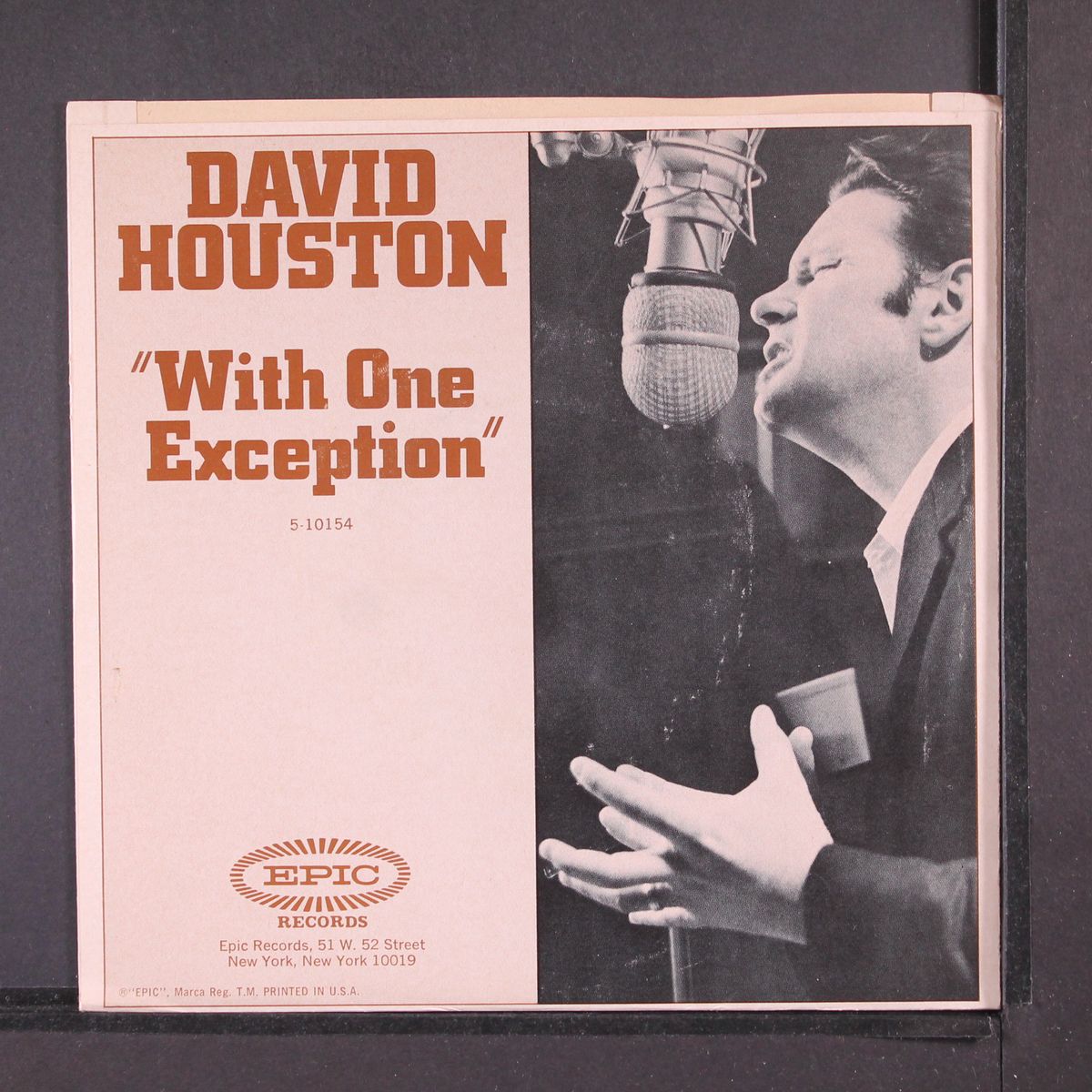 with one exception / sweet, sweet judy by DAVID HOUSTON