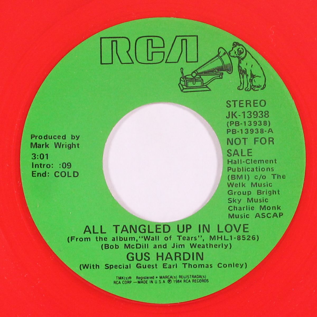 all tangled up in love / same by GUS HARDIN