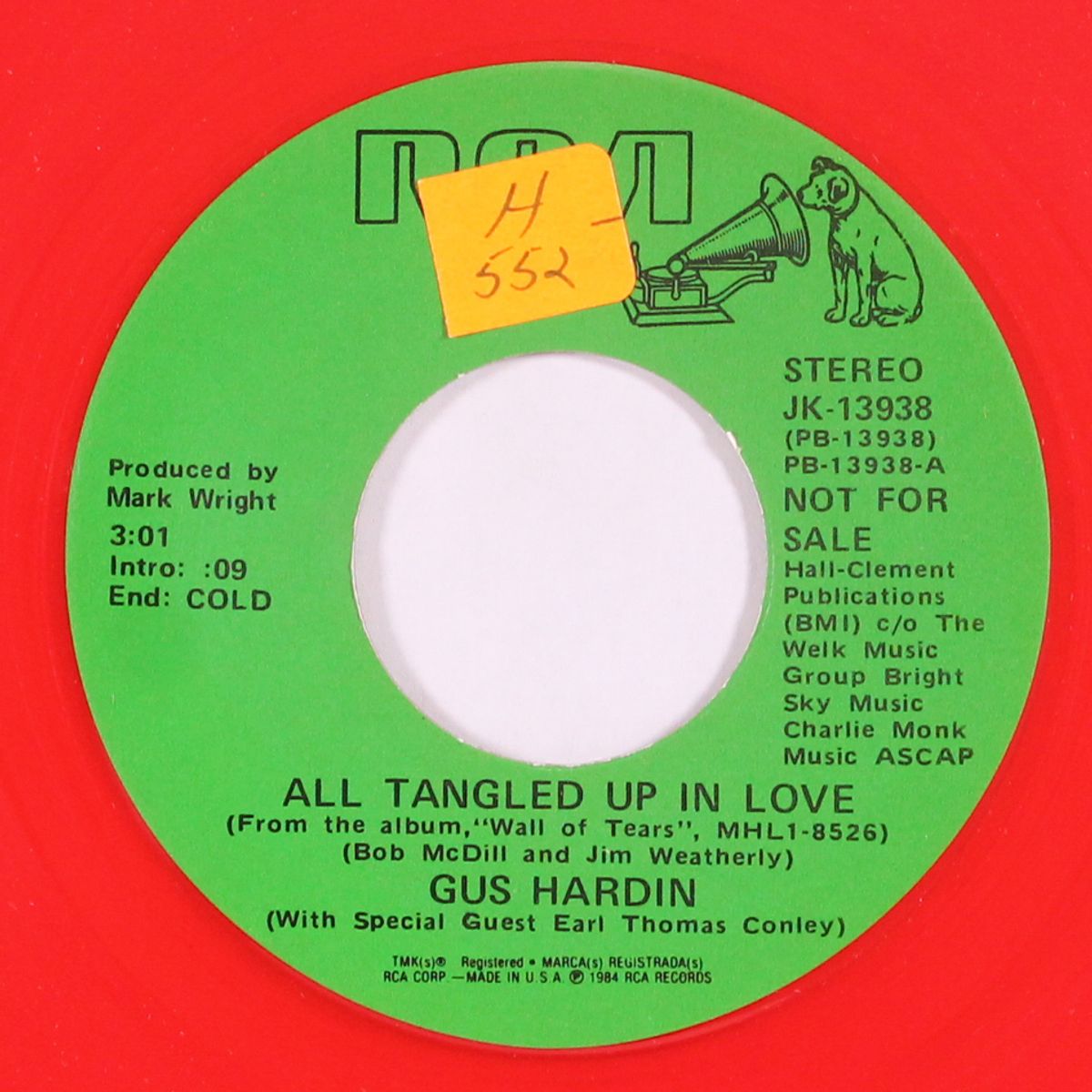 all tangled up in love / same by GUS HARDIN