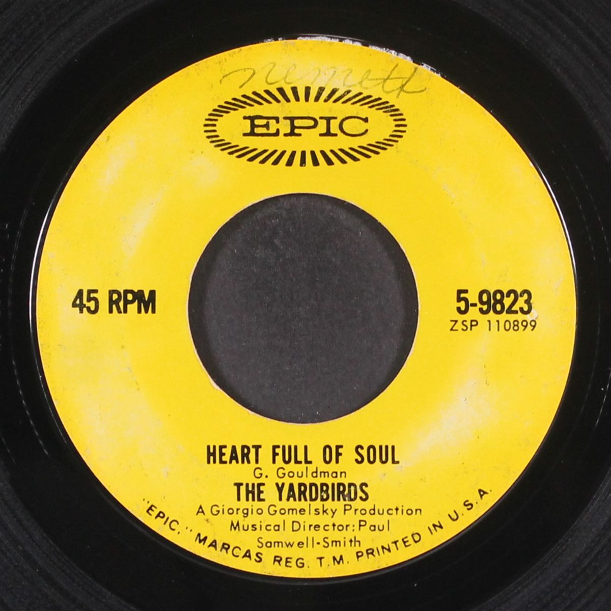 heart full of soul / steeled blues by YARDBIRDS