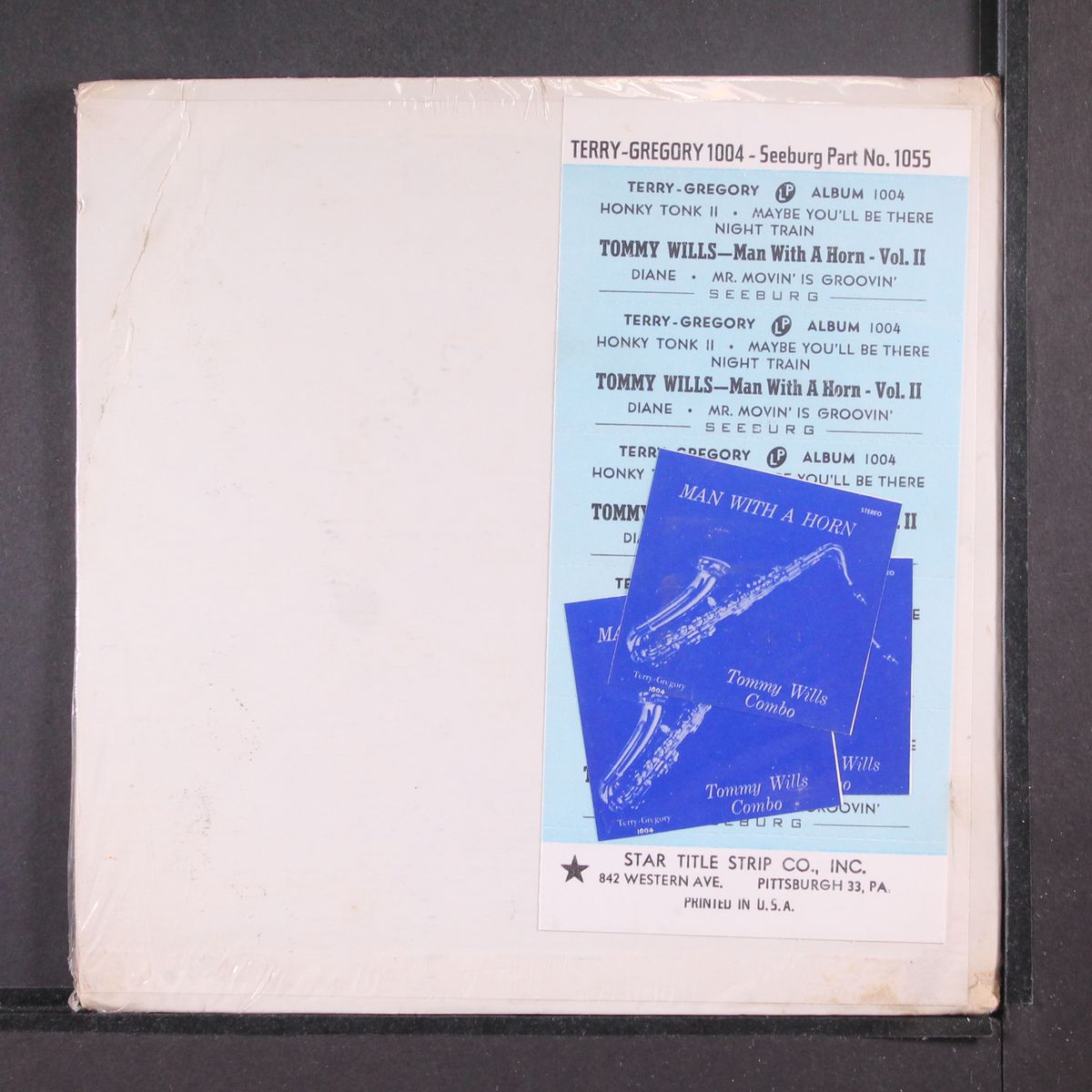 man with a horn, vol. 2 by TOMMY WILLS