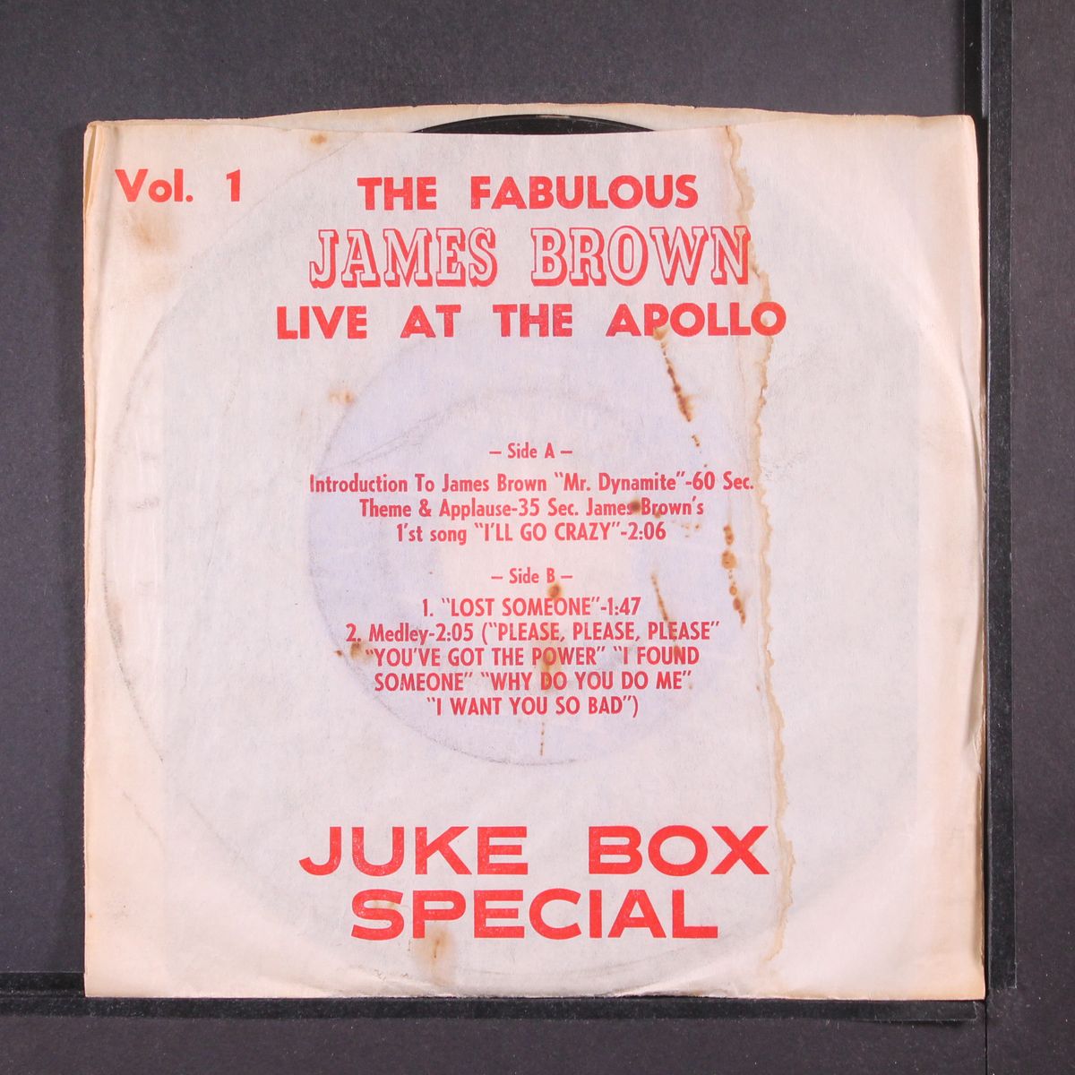 live at the apollo by JAMES BROWN