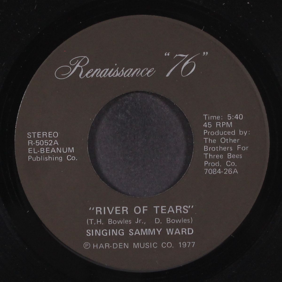 hard to get over / river of tears by SINGING SAMMY WARD
