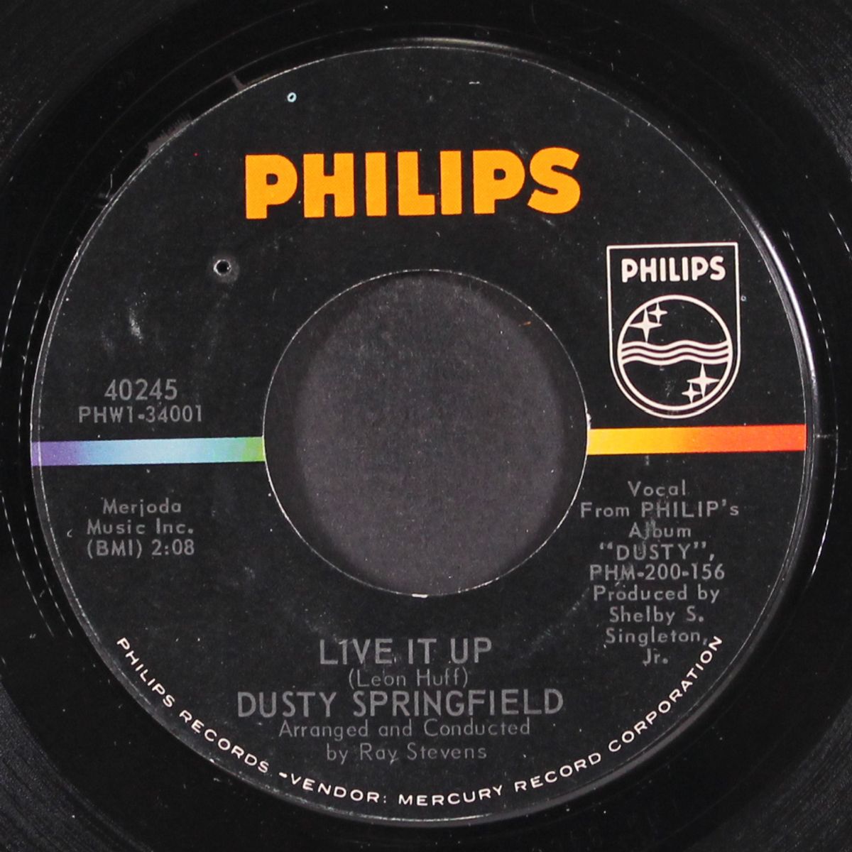 live it up / guess who? by DUSTY SPRINGFIELD