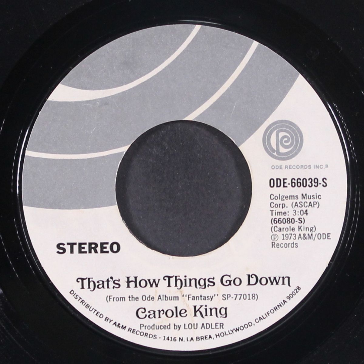 corazon / that's how things go down by CAROLE KING