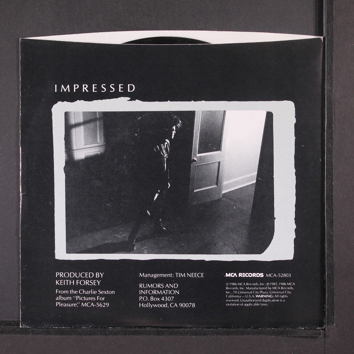 impressed / restless by CHARLIE SEXTON