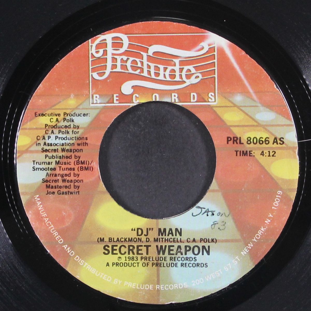dj man / secret weapon by SECRET WEAPON