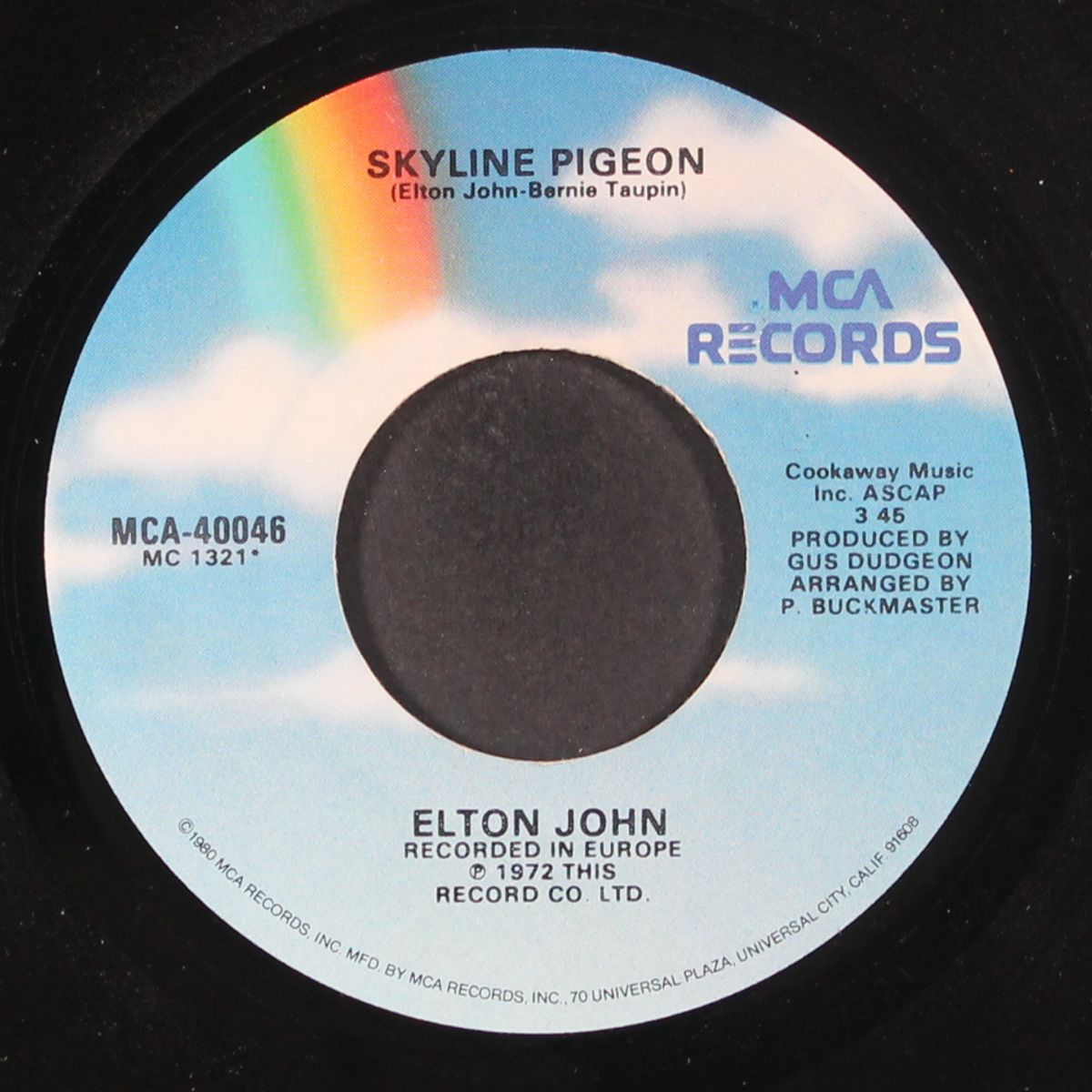 daniel / skyline pigeon by ELTON JOHN