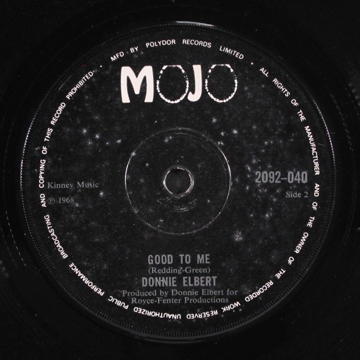 this old heart of mine / good to me by DONNIE ELBERT