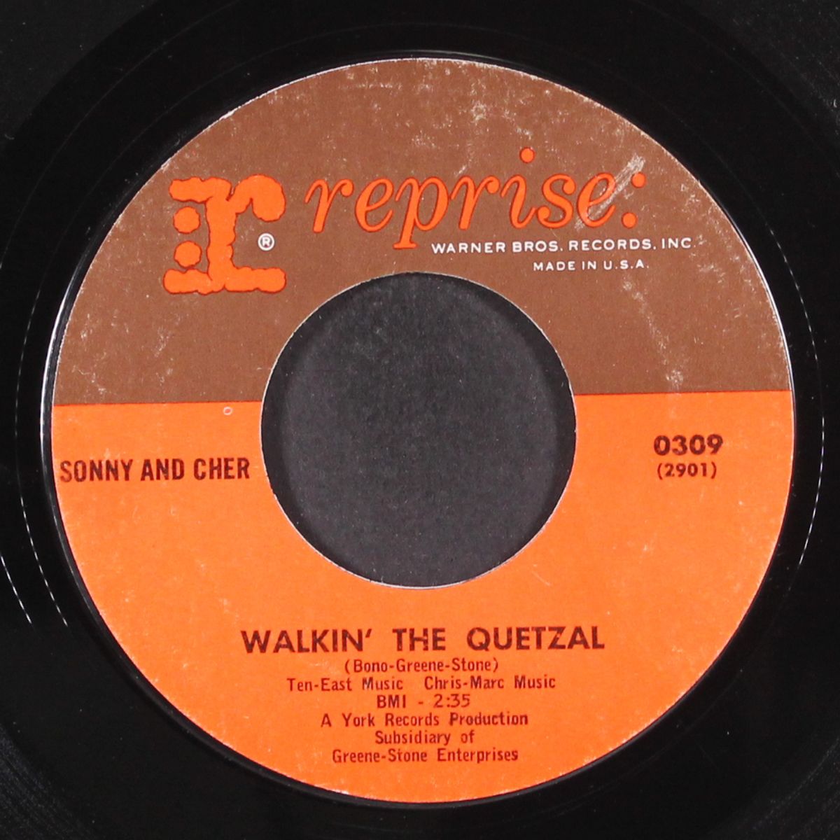 baby don't go / walkin' the quetzal by SONNY & CHER