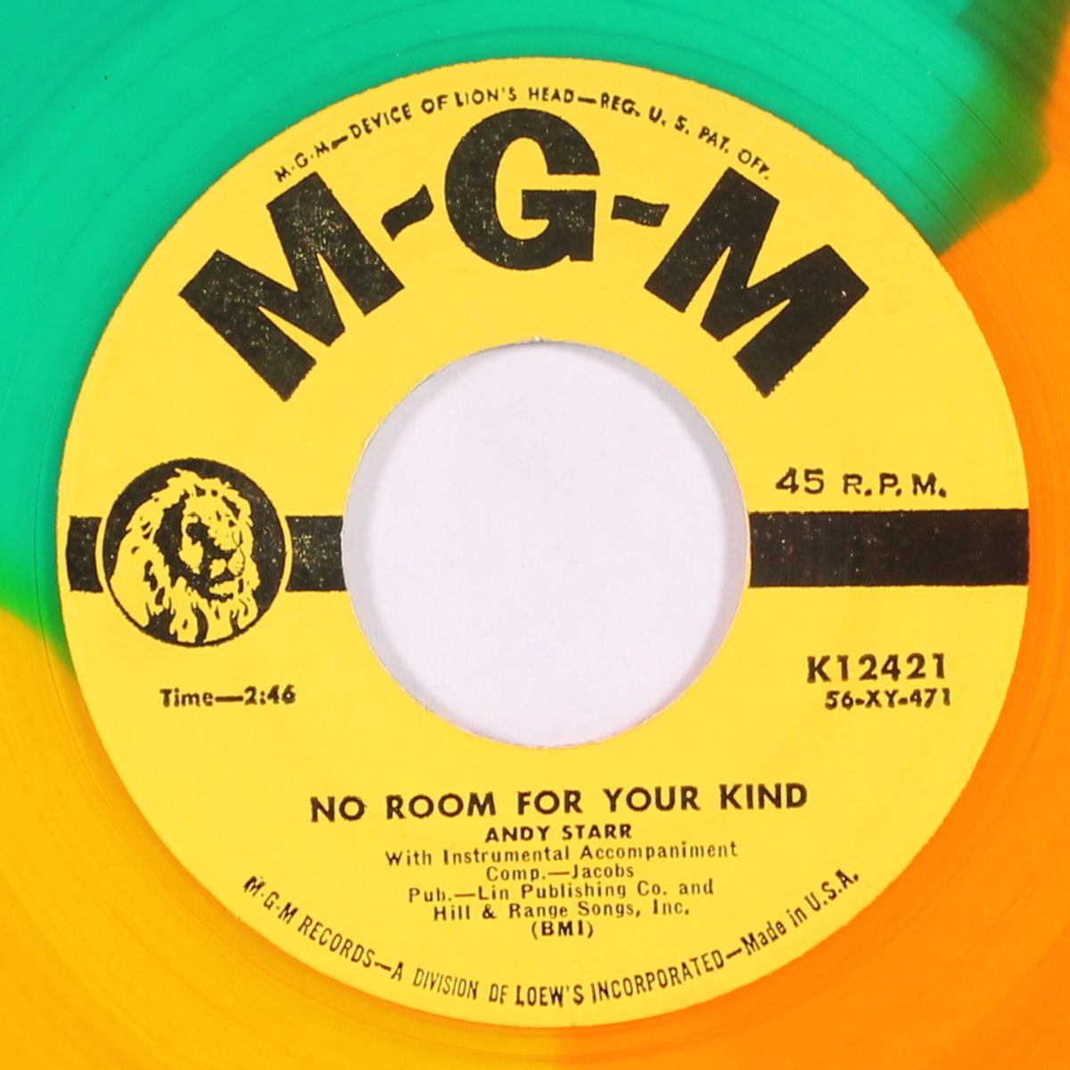 no room for your kind / one more time by ANDY STARR