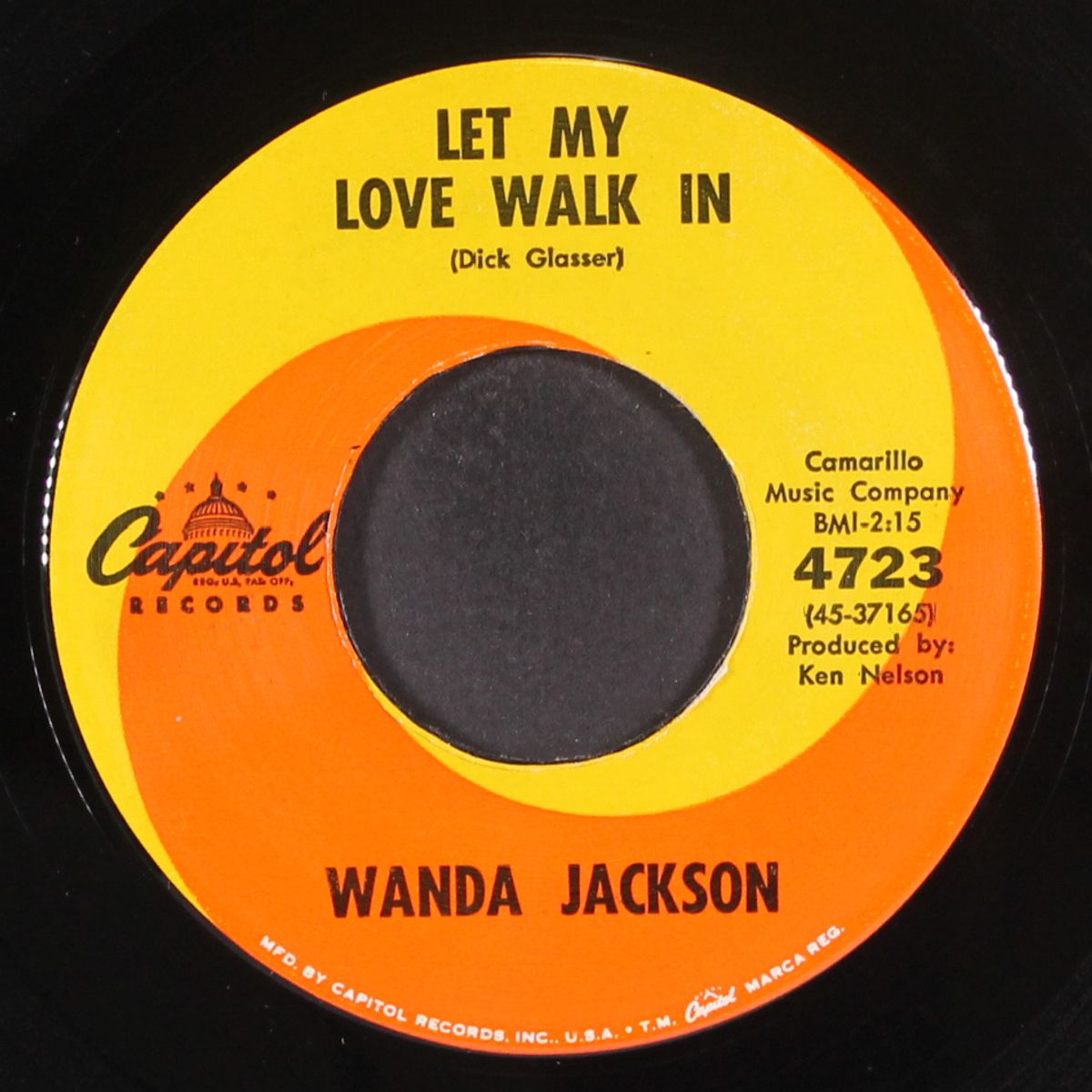 if i cried every time you hurt me / let my love walk in by WANDA JACKSON